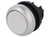 Comutator cu apăsare 22mm gri