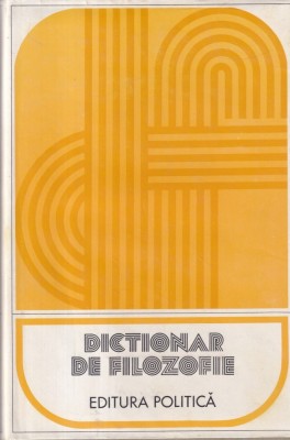 Dictionar de filozofie foto
