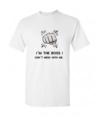 I&amp;amp;#8217;m The Boss &amp;amp;#8211; Tricou 100% bumbac foto