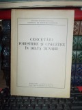 Cumpara ieftin CERCETARI FORESTIERE SI CINEGETICE IN DELTA DUNARII , AGRO-SILVICA ,1960, Alta editura