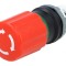 Comutator de Siguranță 22mm Roșu fără IP66