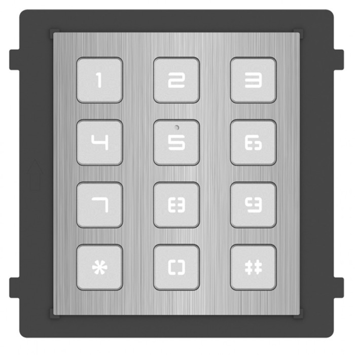 MODUL TASTATURA VIDEOINTERFON, &quot;DS-KD-KP/S&quot; (timbru verde 0.18 lei)