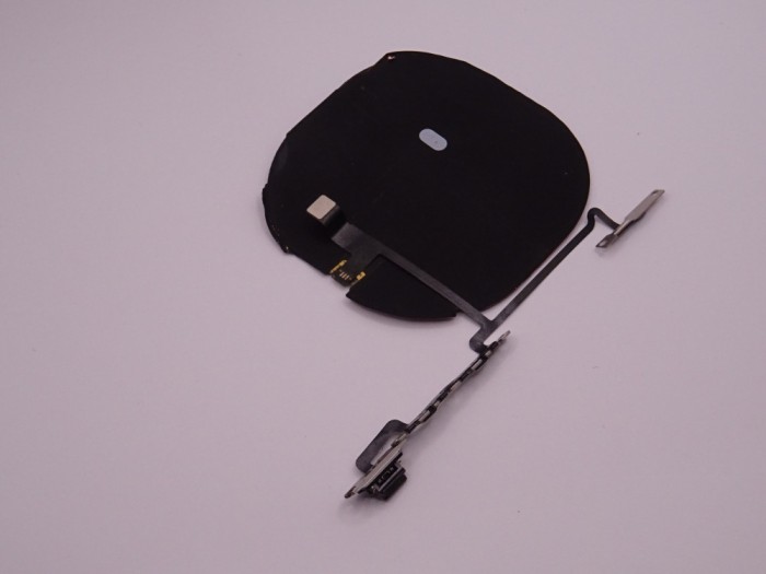 Iphone X Black Butoane Volum si silent + wireless charging SWAP