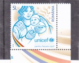 ROMANIA 2018 - UNICEF - DREPTURILE COPILULUI, MNH - LP 2213.