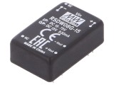 Convertor DC/DC 8W 18-75V la 15V 530mA THT