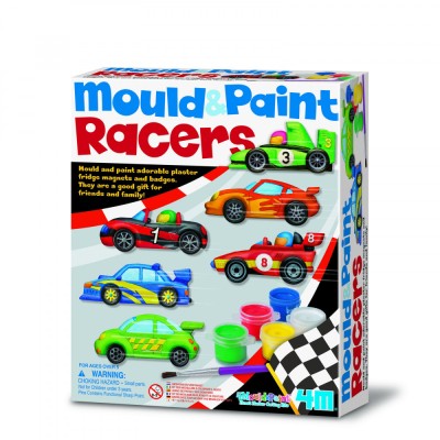 Atelier creativ Modeleaza si picteaza - Masini de curse foto