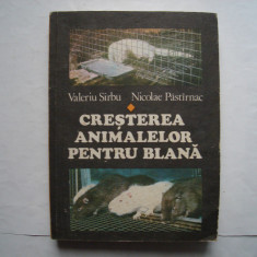 Cresterea animalelor pentru blana - Valeriu Sarbu, Nicolae Pastirnac