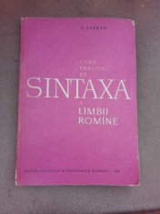 V. Serban - Curs Practic de Sintaxa a Limbii Romine