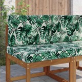 vidaXL Perna pentru canapea de exterior 2 pcs Model cu frunze 900722