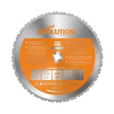 Panza circular pentru taiat multi-materiale, pentru fierastraie circulare Evolution 355mm, &Oslash;355 x 25.4 mm, 36 de dinti TCT