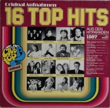 Various &lrm;&ndash; 16 Top Hits Aus Den Hitparaden 1987 Juli / August [ vinil, LP ] _ NM / VG+ _ Club Top 13 , Germania , 1987