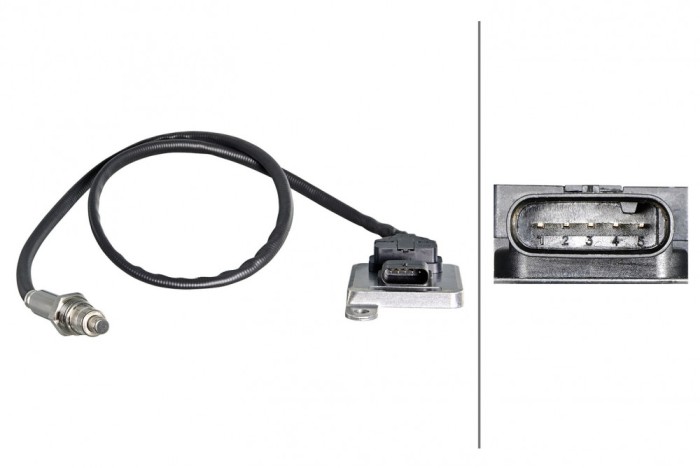 HELLA 6PN 358 307-141 Senzor NOx, Catalizator NOx