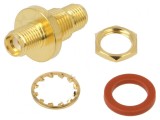 Adaptor SMA Mamă PTFE 50&Omega; 18GHz