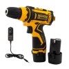 Autofiletanta cu 2 acumulatori, 12 V, 1500 mAh ROTOR RPA12C Innovative ReliableTools