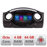 Navigatie Mini intre anii 2004-2006 Android radio gps internet Octa Core 4+64 LTE Kit-mini-03+EDT-E509-PRO CarStore Technology