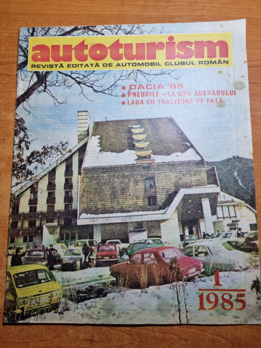 revista autoturism ianuarie 1985-articol DACIA &#039;85, dacia 1310