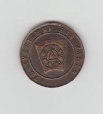 bnk jt Irlanda - jeton masonic