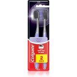 Colgate High Density Charcoal periuță de dinți moale 2 buc