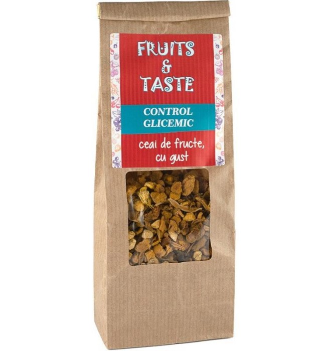 Ceai de Fructe Control Glicemic 100 grame Fruits&amp;Taste