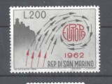 San Marino 1962 Europa CEPT MNH AC.292, Nestampilat