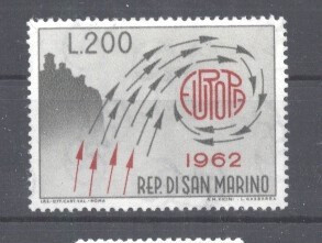 San Marino 1962 Europa CEPT MNH AC.292 foto