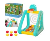 Spatiu de joaca gonflabil Perfect Aim 3 in 1, 127 x 109 x 178 cm, Bestway 31991