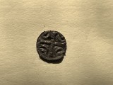 Denar Ungaria Bela II (1131-1141) Moneda Medievala Argint