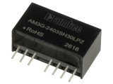 Convertor DC/DC 3W, 3,3V, 758mA, AIMTEC - Eficienţă 74%