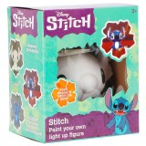Figurina de colorat cu Lumini RGB, Disney Lilo &amp; Stitch, Stitch 13x12cm