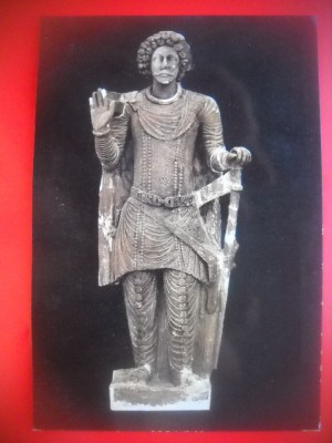 HOPCT 5071 STATUIE RAZBOINIC-ARHEOLOGIE MUZEUL NAT IST-IRAK-ASIA-NECIRCULATA foto