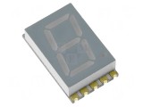 Afișaj LED 7 Segmente Galben 10,16mm