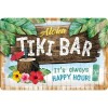 Placa metalica - Tiki Bar - 20x30 cm, Nostalgic Art Merchandising