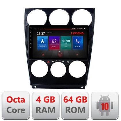 Navigatie Mazda 6 2004-2008 E-944 Octa Core cu Android Radio Bluetooth Internet GPS WIFI DSP 4+64GB 4G CarStore Technology