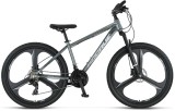 Bicicleta MTB Umit Accrue, cadru 20 , gri alb, roata 29 , cadru aluminiu, frana disc hidraulic, 2026