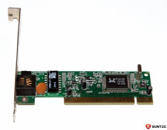 Placa de retea PCI 10/100Mbps RealTek GQ968 52-0000326-01 foto