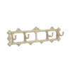 Cuieras haine din fonta antik white NH-36