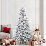 vidaXL Brad de Crăciun artificial cu ramuri articulare Verde 210 cm 3397503