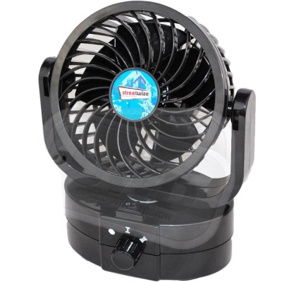 Ventilator auto Streetwize Cyclone 12V , oscilant, 16x16x11cm foto