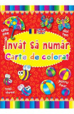 &Icirc;nvăț să număr. Carte de colorat. Ediție bilingvă (Rom&acirc;nă - Engleză) - Paperback brosat - Brown Watson - Flamingo