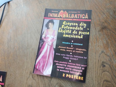 REVISTA &amp;#039;&amp;#039;Inima Salbatica&amp;#039;&amp;#039; , nr 45 *1998 * Contine posterele foto