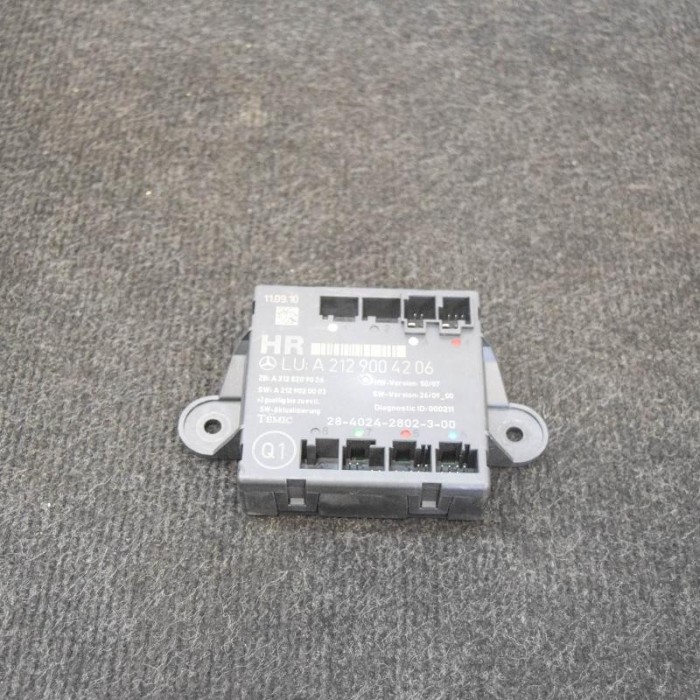 Modul de control ușă dreapta spate MERCEDES-BENZ E W212 2011 OEM: A2128209026,A2129004206,A2129020003 | 10004077