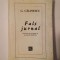 G. Călinescu - Fals jurnal (ed. Eugen Simion; coperți cu urme de praf)