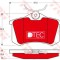 Set placute frana,frana disc CITROEN C2 (JM) (2003 - 2016) TRW GDB823DTE