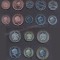 GIBRALTAR SET COMPLET MONEDE 1+2+5+10+20+50 Pence 1+2 Pounds 2017-2018 UNC