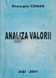 Analiza valorii - 2001 - Gheorghe Coman (@E68)