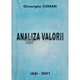 Analiza valorii - 2001 - Gheorghe Coman (@E68)