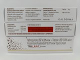 Triluma Galderma hidrochinona , tretinoin hidrocortizon melasma pete pigmentare