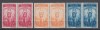 ROMANIA 1948 LP 232 CONSTITUTIA R.P.R. PERECHE SERII MNH, Nestampilat