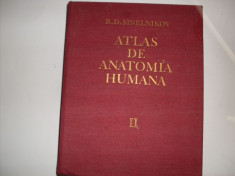 Atlas De Anatomia Humana Vol. 2 - R.d. Sinelnikov ,551232 foto