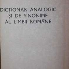 DICTIONAR ANALOGIC SI DE SINONIME AL LIMBII ROMANE